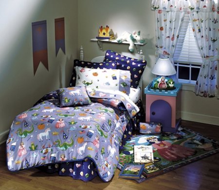 HAPPILY EVER AFTER  Twin Bedskirt by Olive Kids